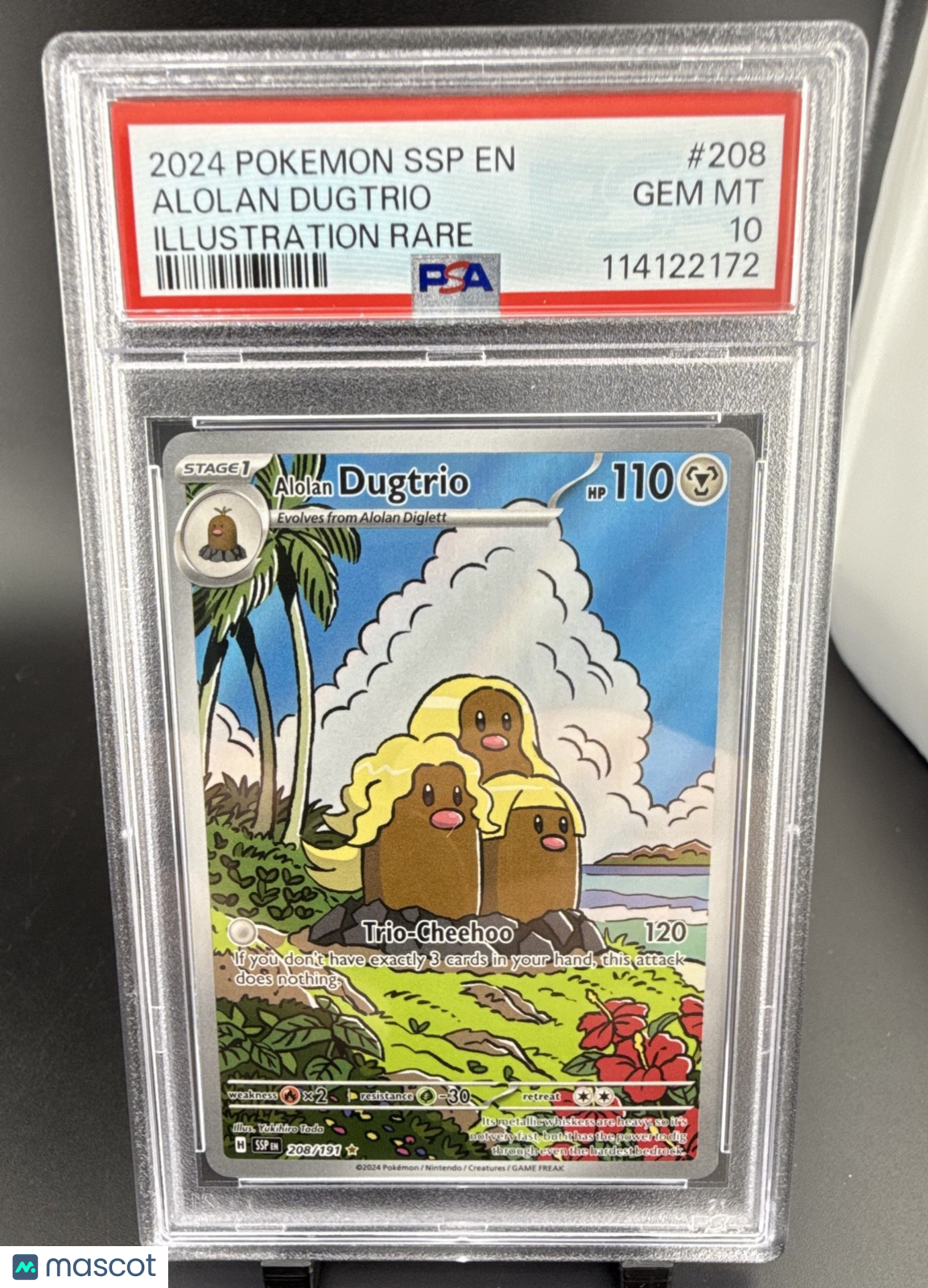 Alolan Dugtrio 208/191 Sv08: Surging Sparks Holo