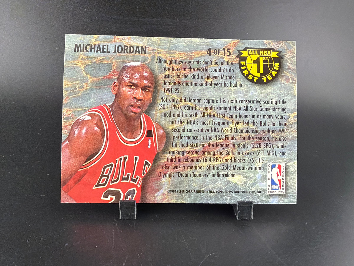 1991 Fleer Ultra All-NBA Michael Jordan #4