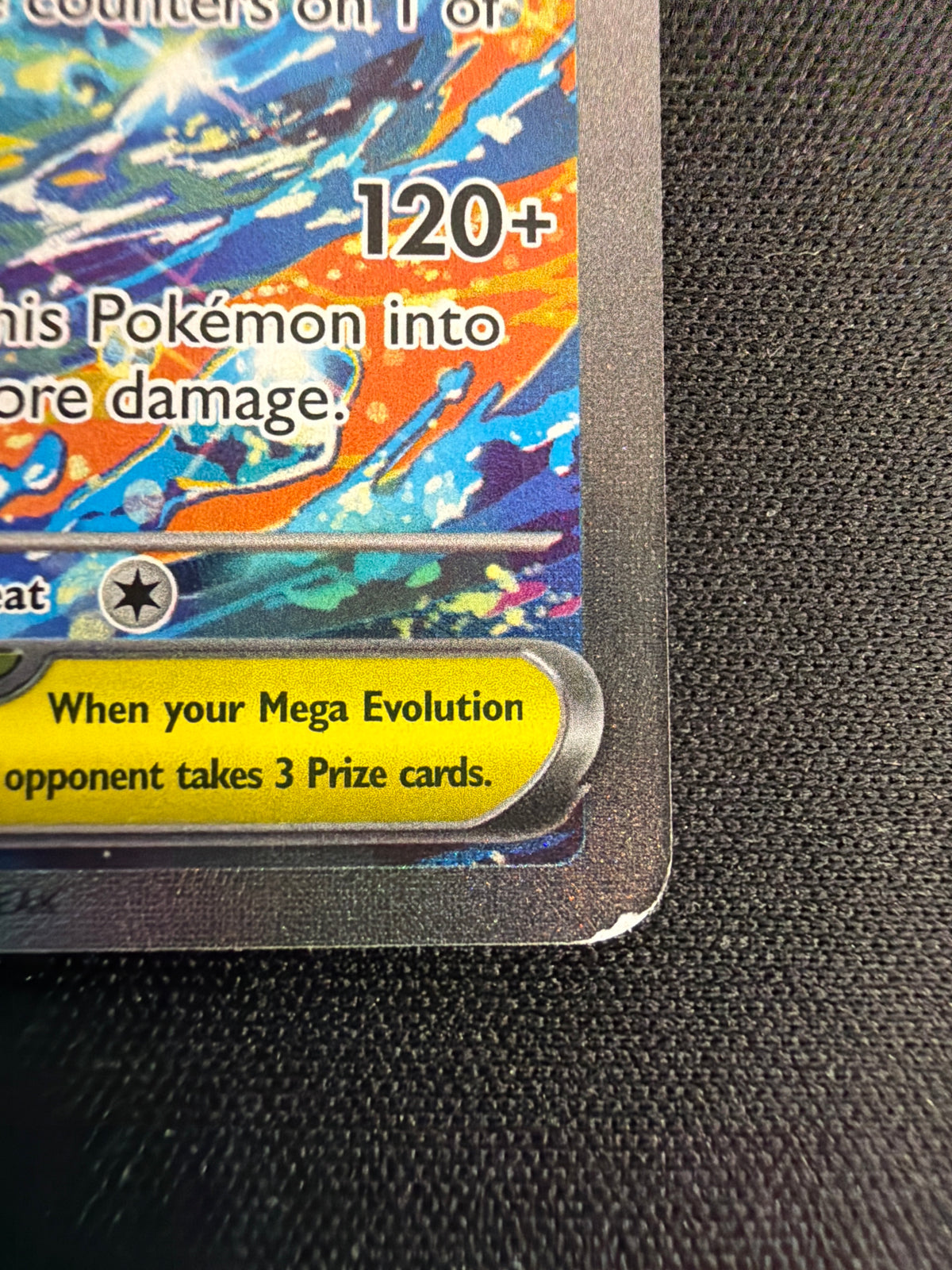 2026 Chaos Rising Mega Greninja EX Holo Secret Rare SAR #116/86