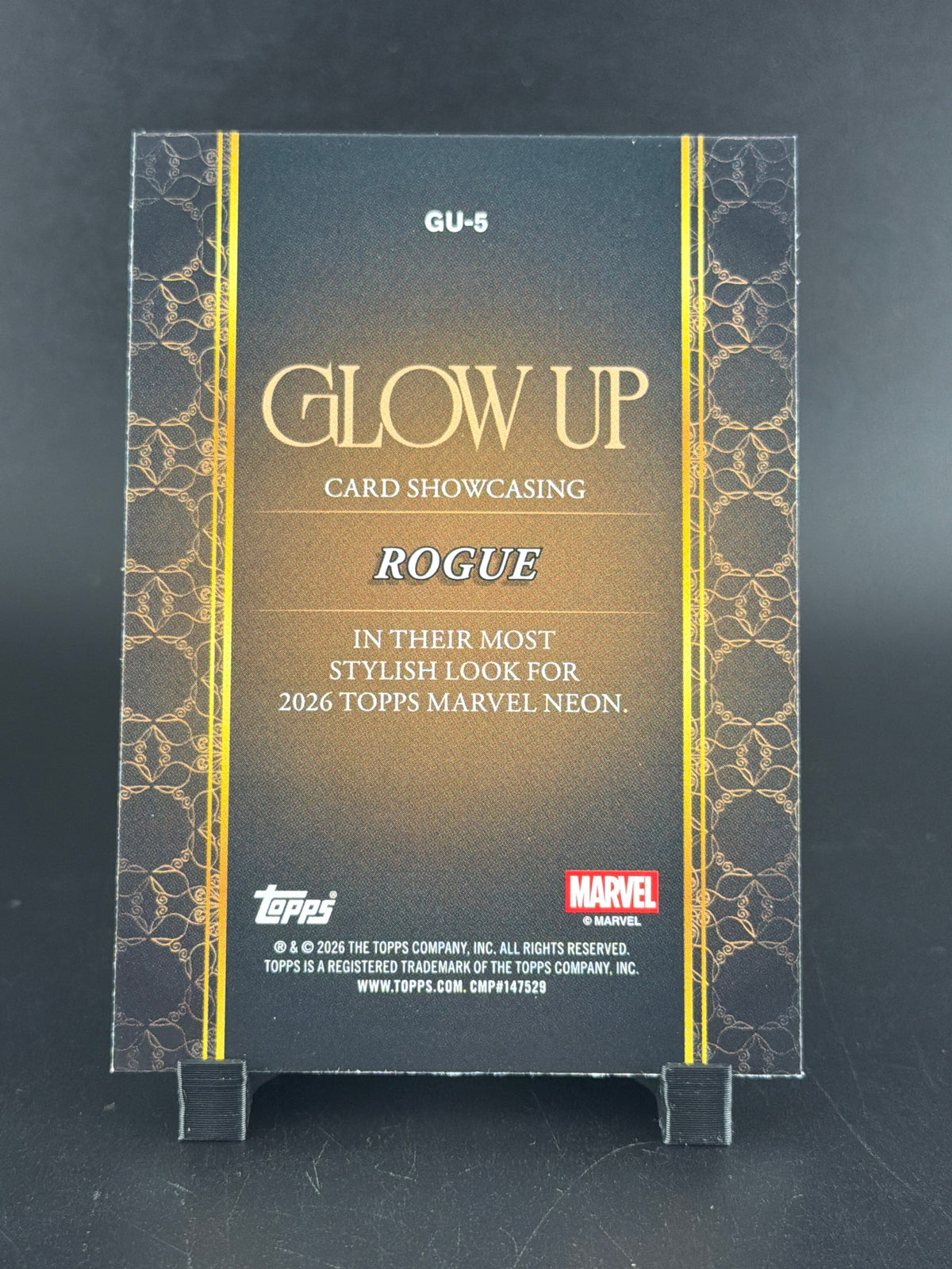 2026 Topps Marvel Neon Insert #GU-5
