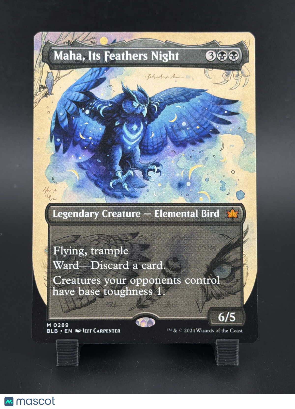 Bloomburrow Maha, Its Feathers Night Showcase Borderless