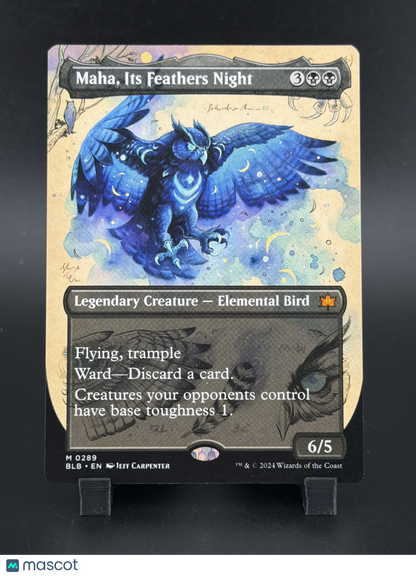 Bloomburrow Maha, Its Feathers Night Showcase Borderless