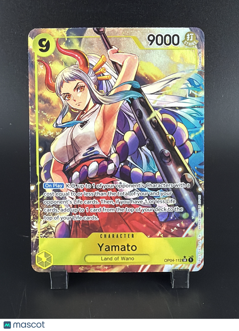 2023 Bandai One Piece Kingdoms of Intrigue Yamato Foil Secret Rare Alt ...