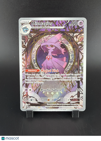 2023 Paldea Evolved Mismagius Holo Secret Rare FA #212/193