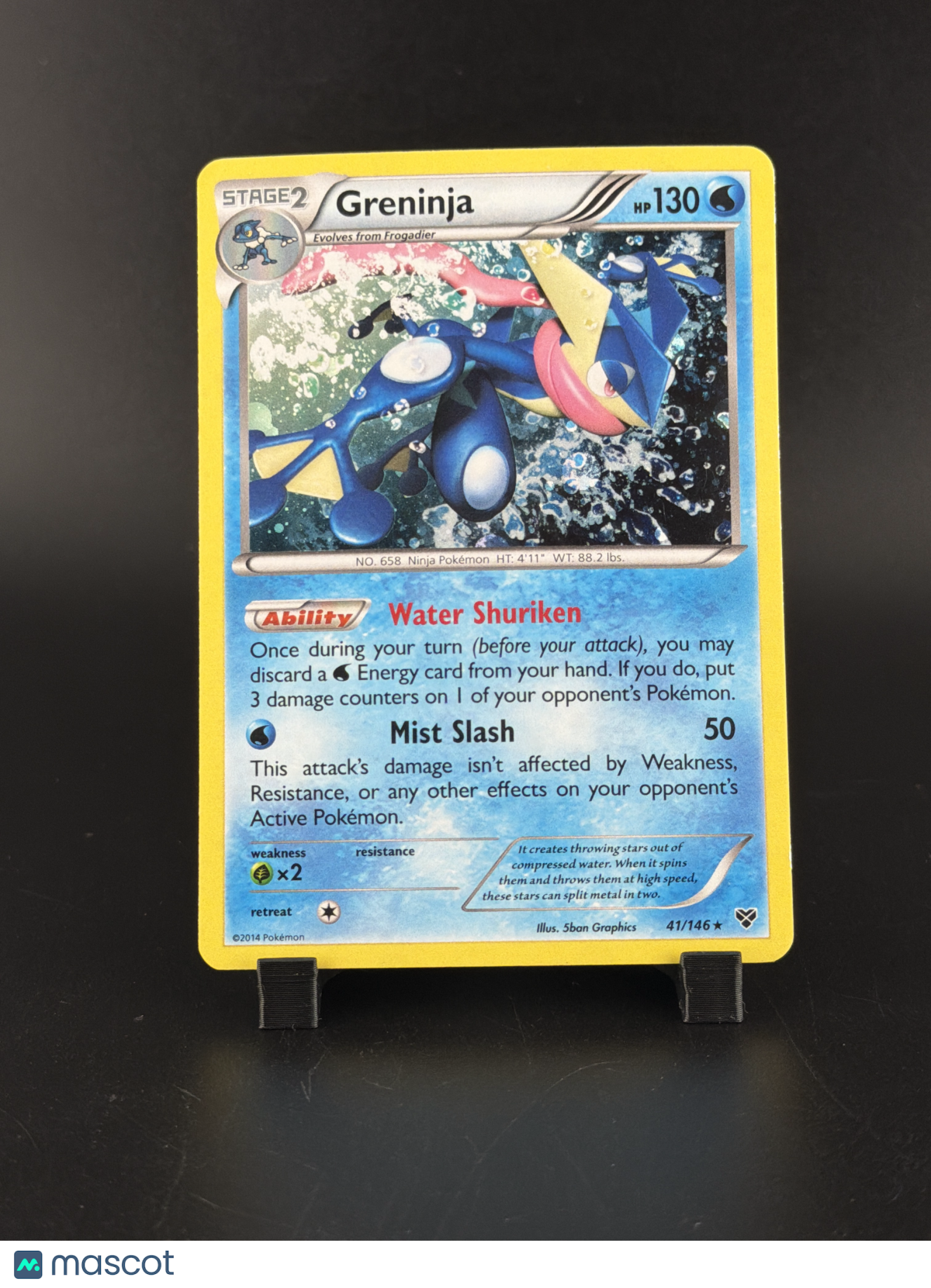 2014 XY Greninja Holo Rare #41/146