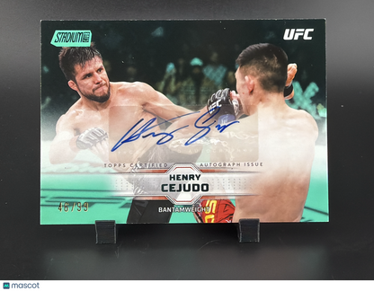 2026 Topps Stadium Club UFC Henry Cejudo #BAV-HCO /99