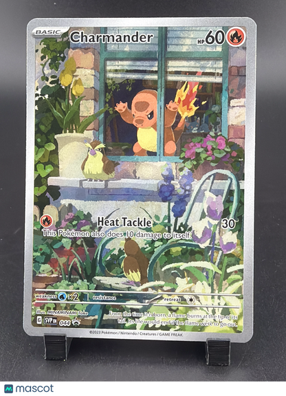 2023 Scarlet & Violet 151 Charmander Holo Black Star Promo FA #044