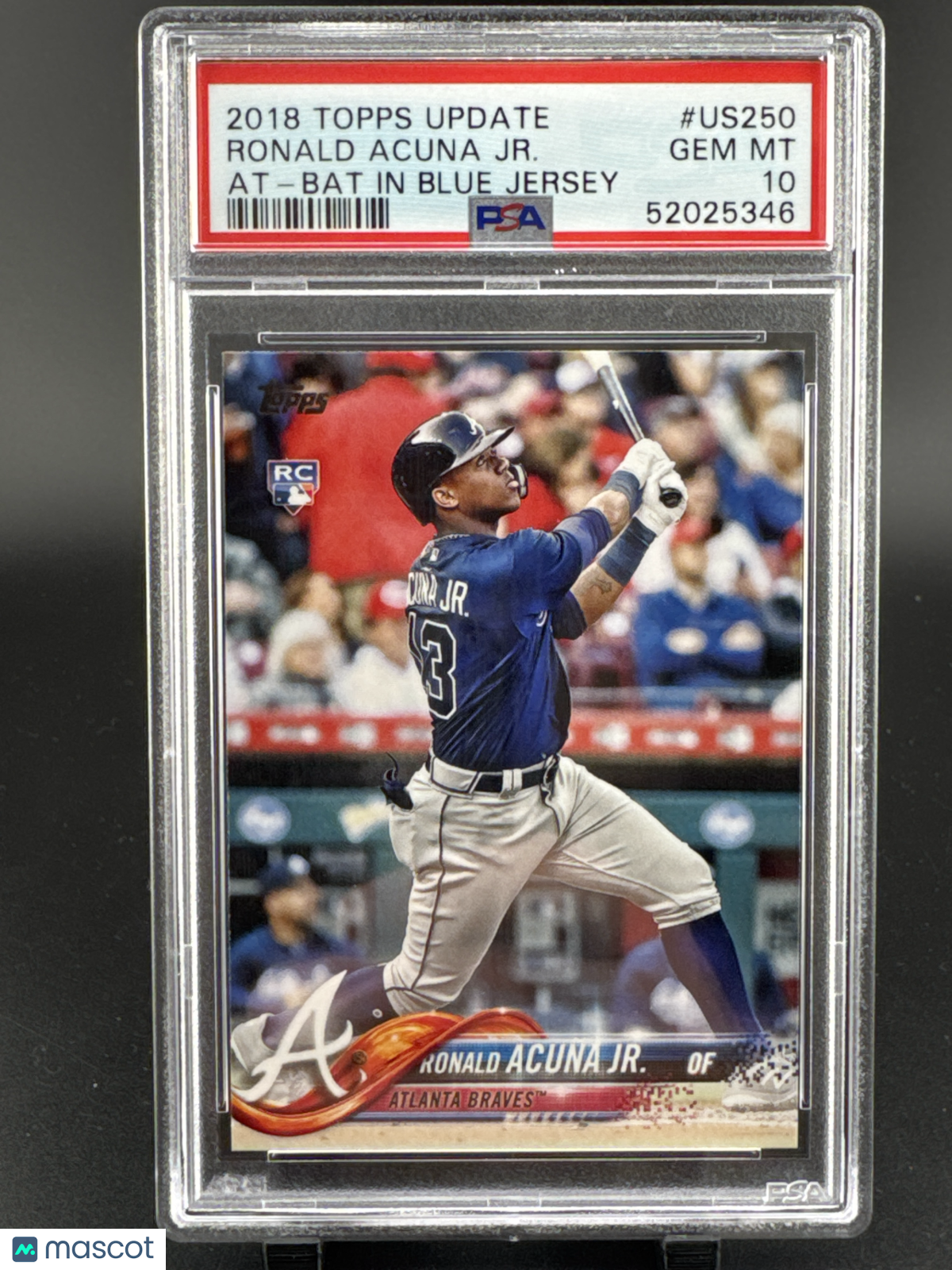 2018 Topps Update Ronald Acuna JR. #US250 PSA 10
