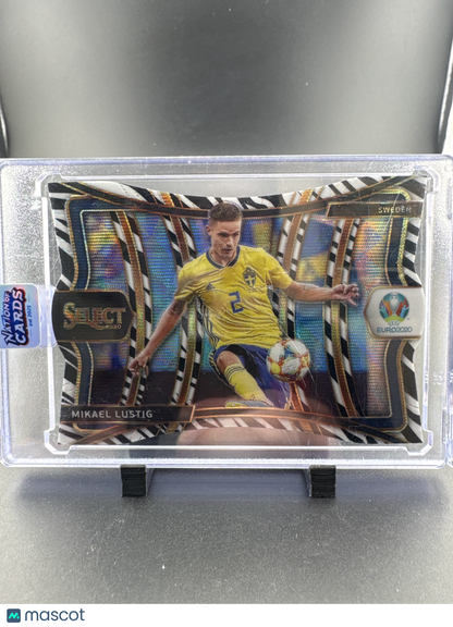 2025 Panini Select UEFA Euro Mikael Lustig #145 Zebra