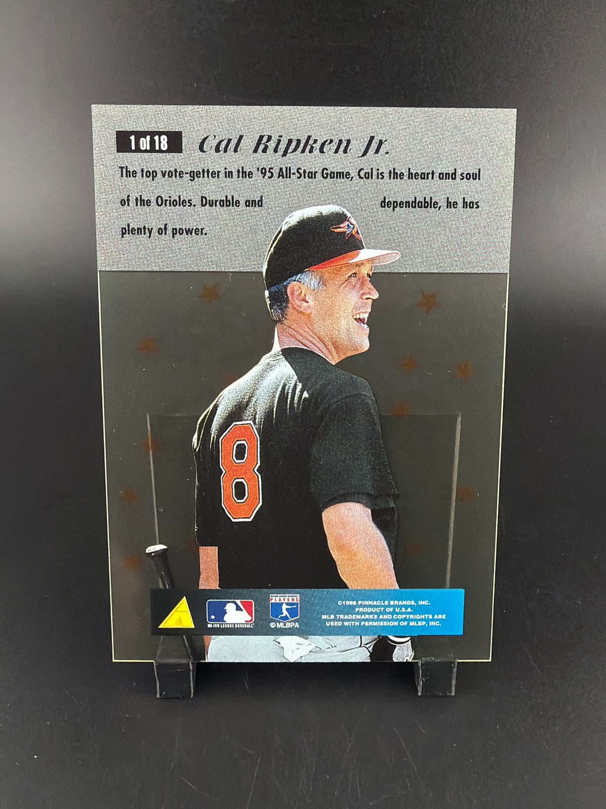 1996 Pinnacle Essence of the Game Cal Ripken Jr. #1 of 18