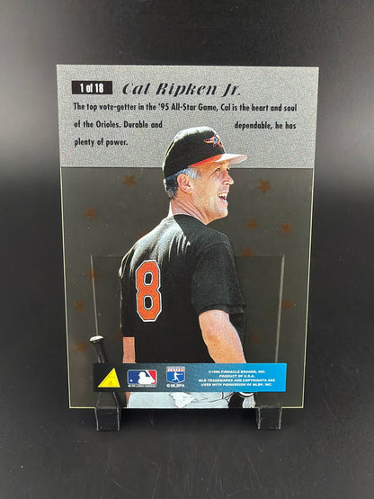 1996 Pinnacle Essence of the Game Cal Ripken Jr. #1 of 18
