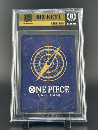 Monkey.D.Luffy Alternative Art Winner Stamp Promo BGS 9.5 #The Time to Battle