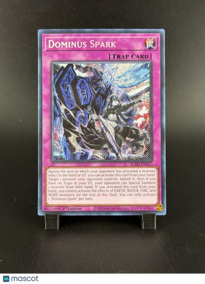 2024 Yu-Gi-Oh! Rage of the Abyss Dominus Spark Secret Rare 1st Edition