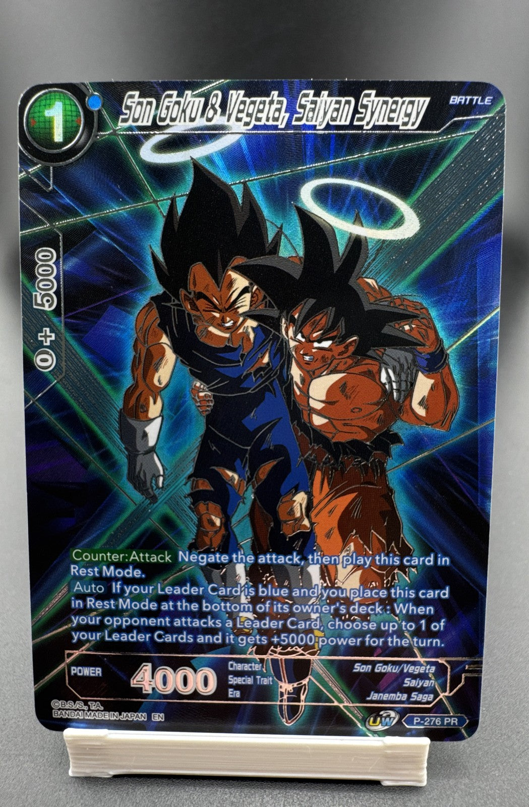 Dragon Ball Super Card Game Son Goku & Vegeta, Saiyan Synergy Collector's...