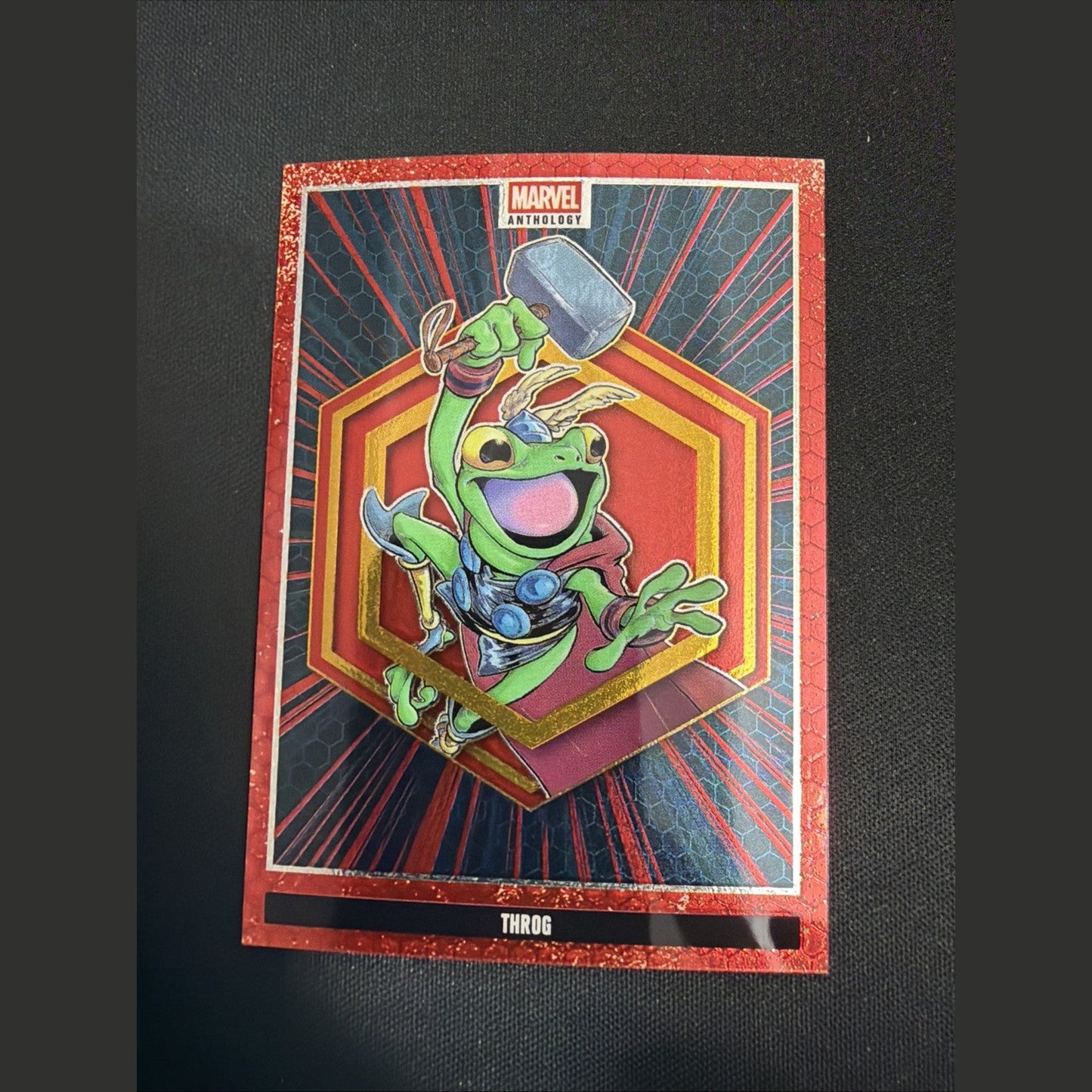 THROG Legacy Chrome Card 2025 Panini Marvel Anthology Y8 | Throng