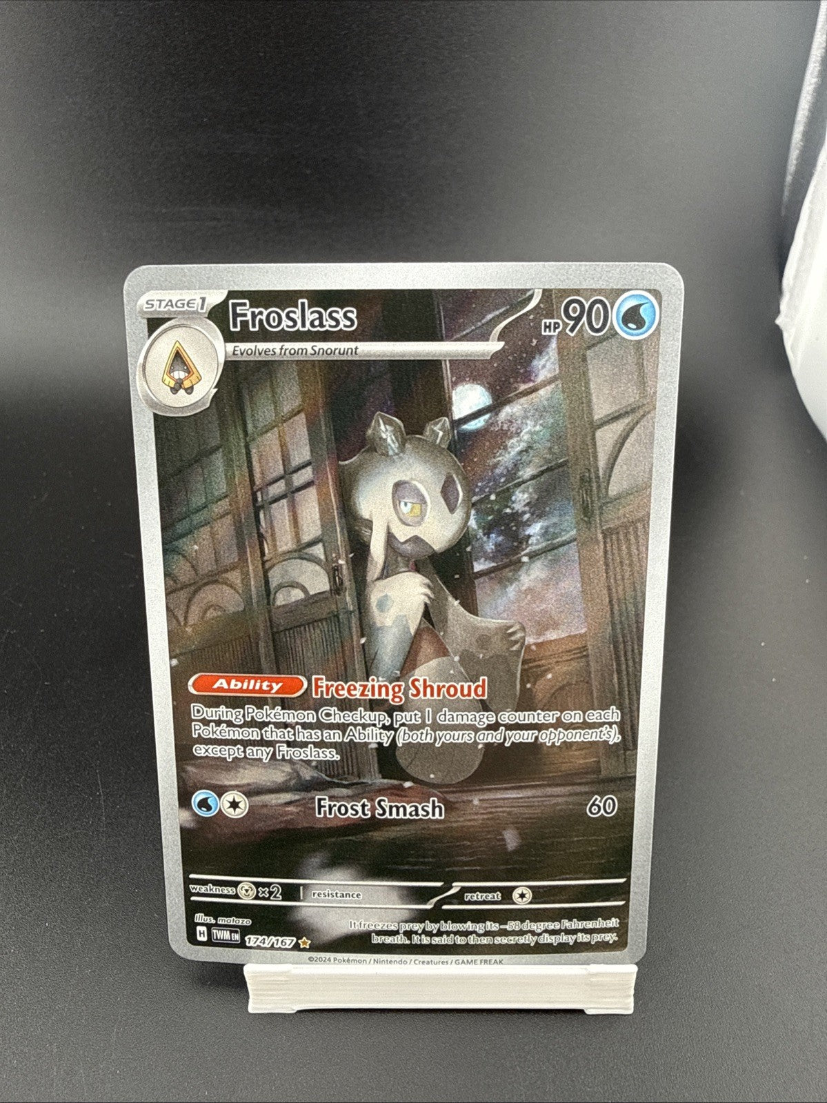 Froslass Pokemon Twilight Masquerade 174/167 Near Mint