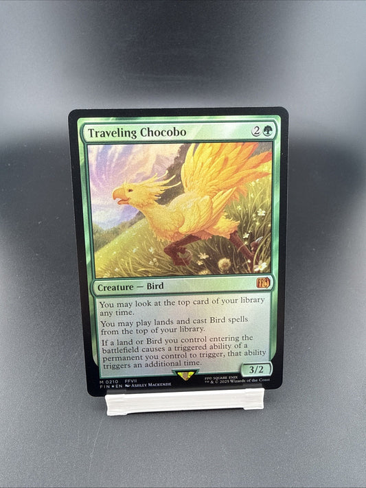 Traveling Chocobo Prerelease Cards Foil