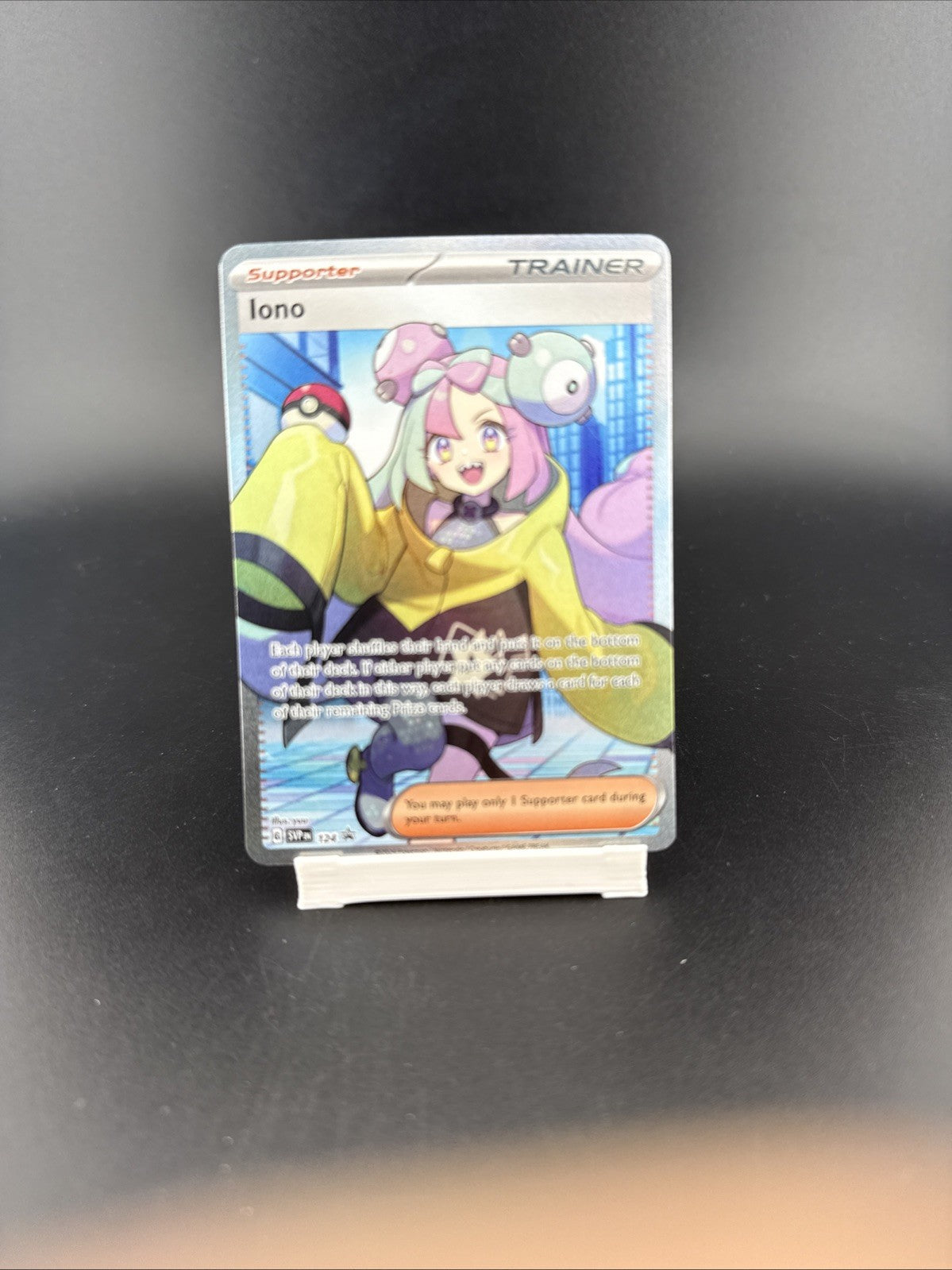 Iono 124 Pokemon TCG SV: Scarlet & Violet SVP - Black Star Promo Cards Sealed NM