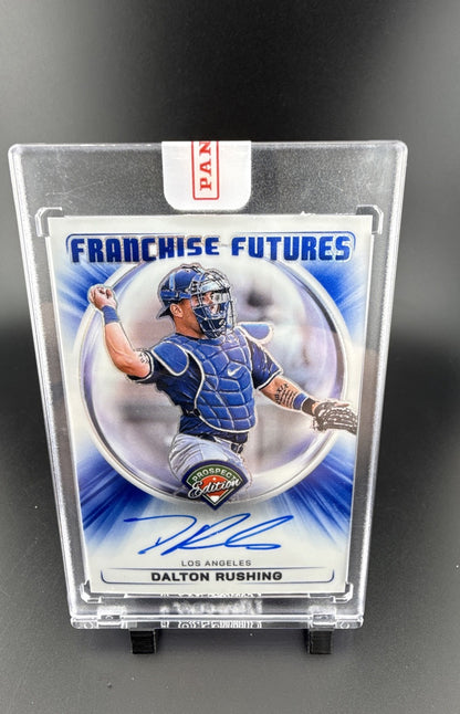 2024 Panini Prospect Edition - Franchise Futures Signatures Dalton Rushing...