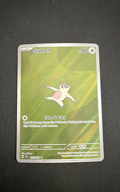 Slakoth 212/191 Sv08: Surging Sparks Holo