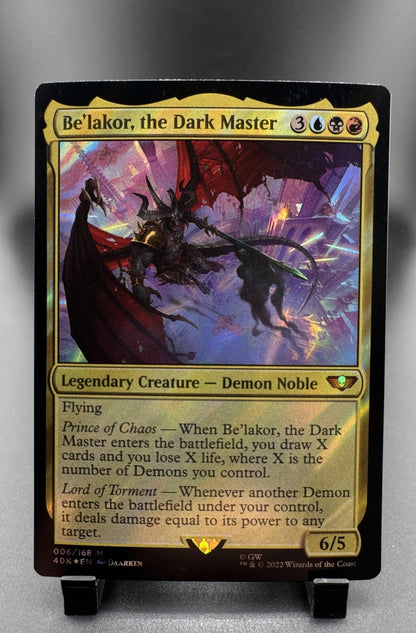 Be'lakor, the Dark Master (Surge Foil) Universes Beyond: Warhammer 40000 Foil