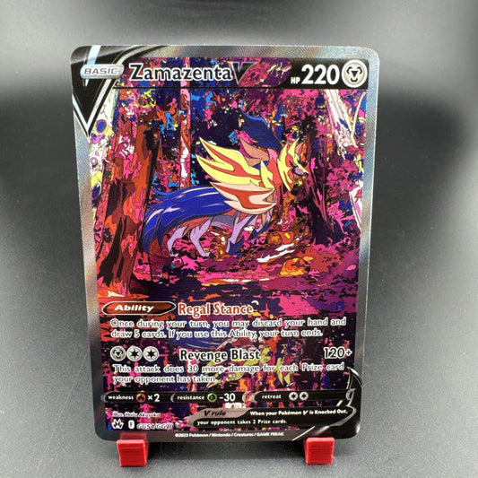 Zamazenta V GG54/GG70 Crown Zenith: Galarian Gallery Holo
