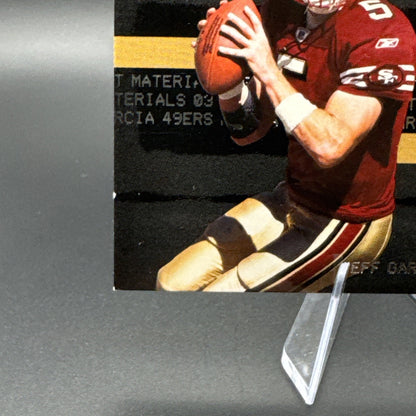 2003 Fleer Hot Prospects Hot Materials Red 93/150 Jeff Garcia #HM-JG