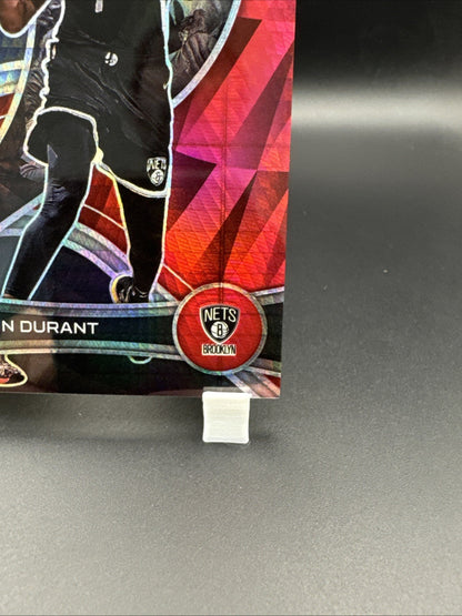 Kevin Durant 2021-22 Panini Spectra Base Variations Asia Hyper Red #7 Nets