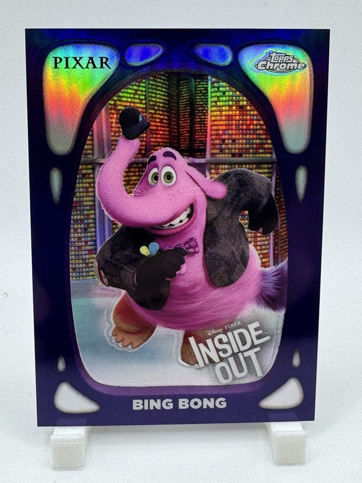 Bing Bong Refractor 2024 Topps Chrome Disney Inside Out Headquarters #HQ-9 P