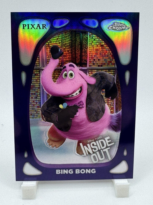 Bing Bong Refractor 2024 Topps Chrome Disney Inside Out Headquarters #HQ-9 P