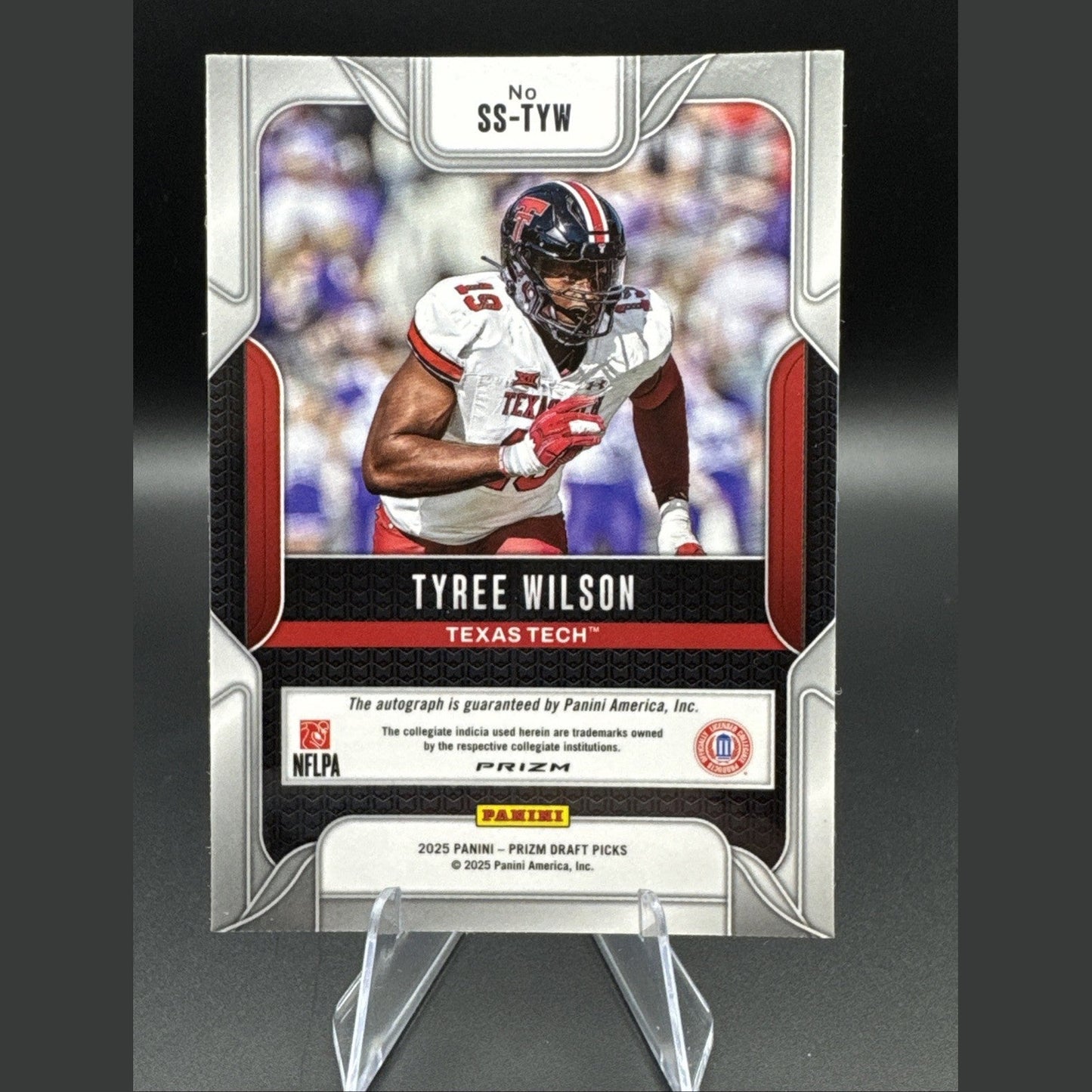 2025 Panini Prizm Draft Picks Green Sensational Signatures Tyree Wilson #SS-TYW