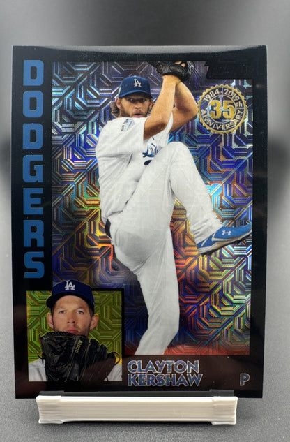 2019 Topps Silver Pack Series 2 - 1984 Topps Baseball Clayton Kershaw #T84-1...