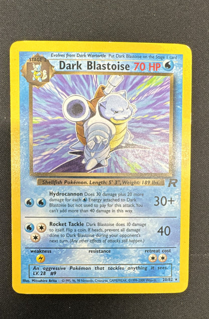 Dark Blastoise 20/82 Team Rocket Regular
