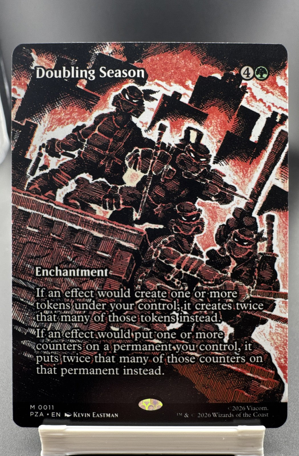 Doubling Season (Borderless) Teenage Mutant Ninja Turtles Source Material...