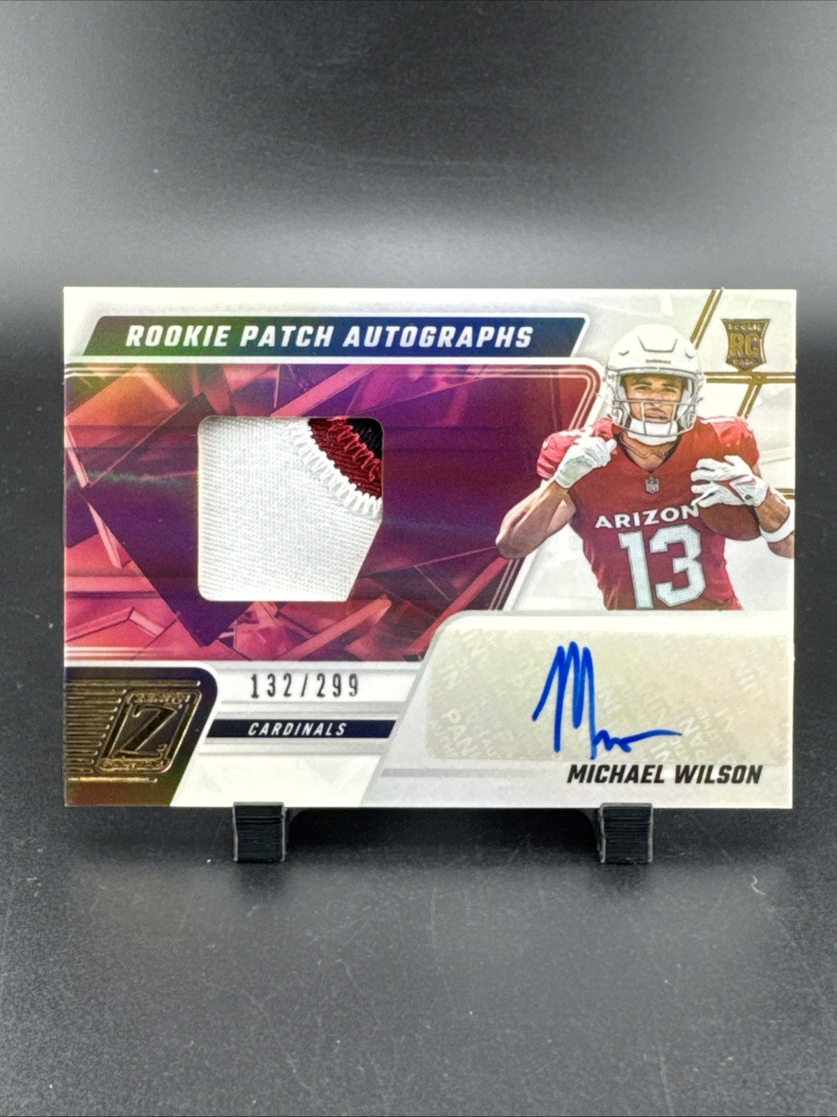 2023 Panini Zenith - Rookie Patch Autographs Michael Wilson #226 132/299