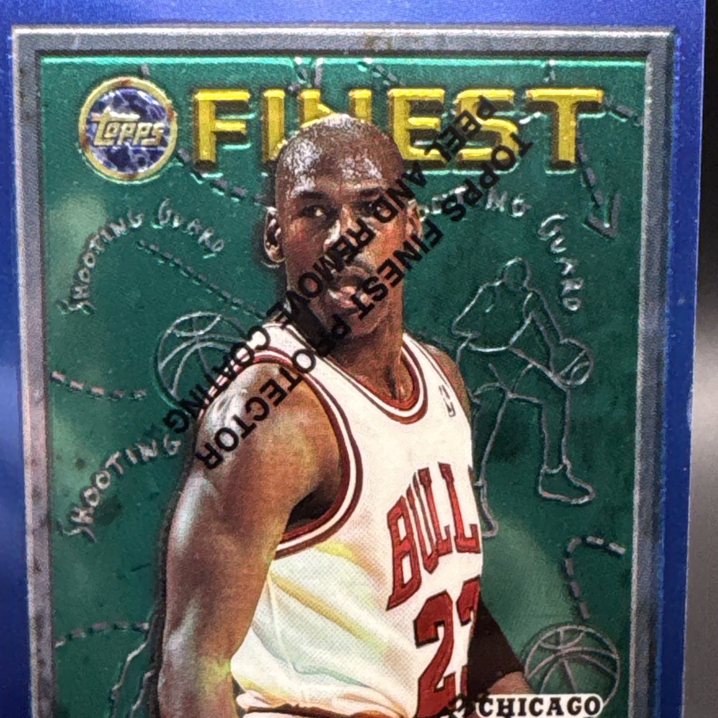1996 Topps Finest - Michael Jordan #229 With Coating