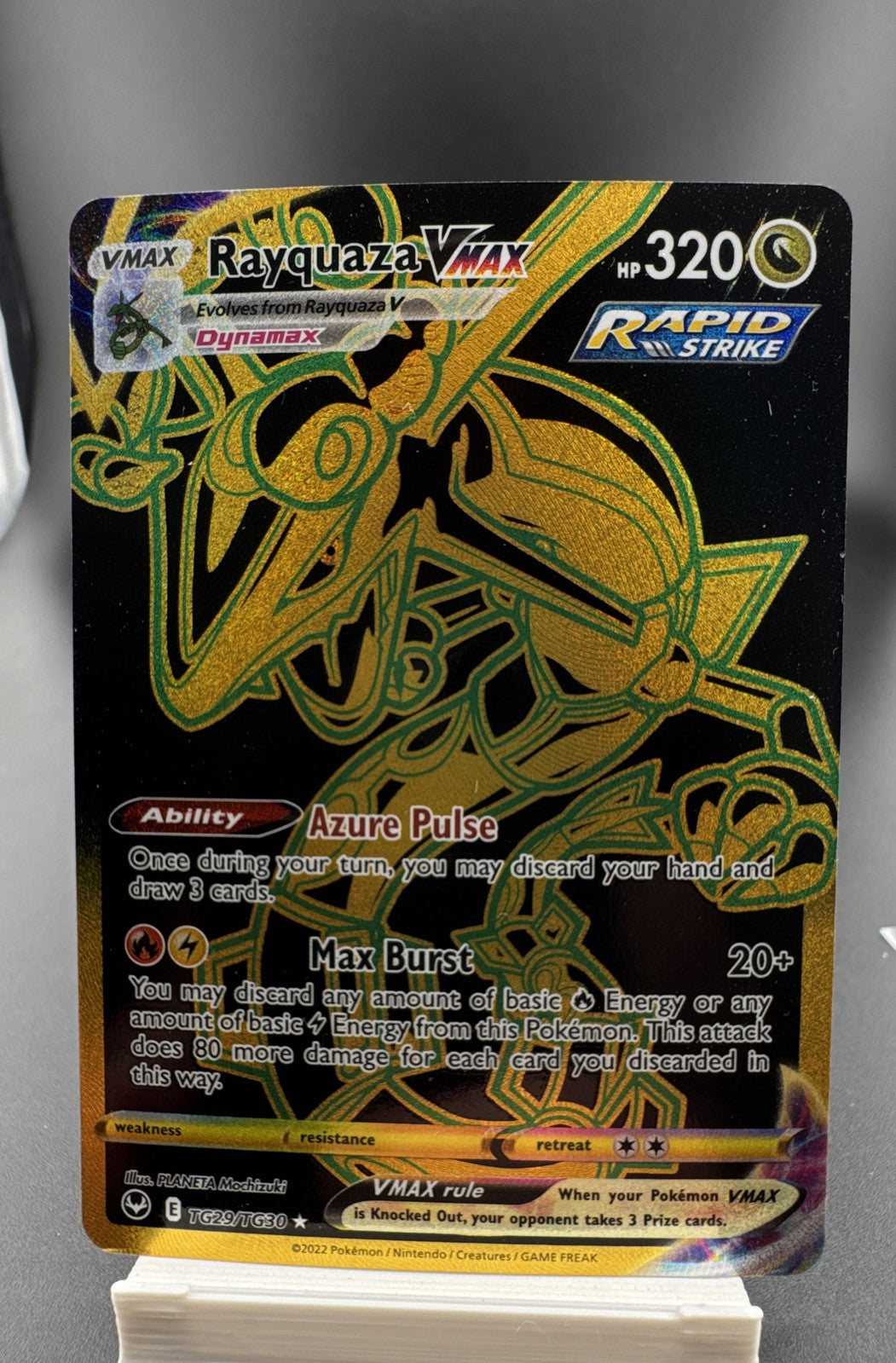 Rayquaza VMAX (Secret) TG29/TG30 Swsh12: Sword & Shield - Silver Tempest Trainer