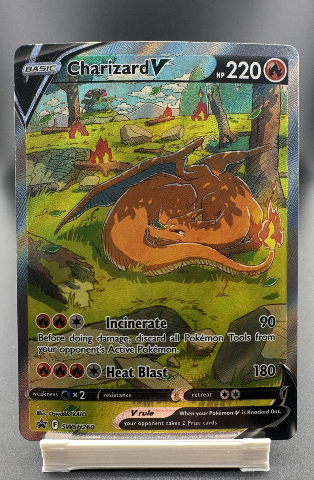 Charizard V SWSH260 SWSH: Sword & Shield Promo Cards Holo