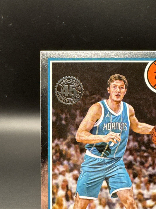 2025-26 Topps Flagship Basketball Kon Knueppel 45th Anniversary Foil #80BK-53 RC