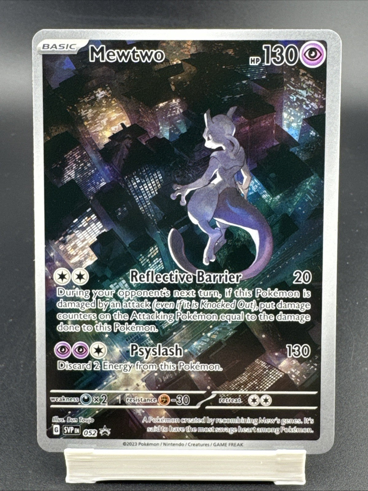Mewtwo 052 Sv: Scarlet & Violet Promo Cards Holo.