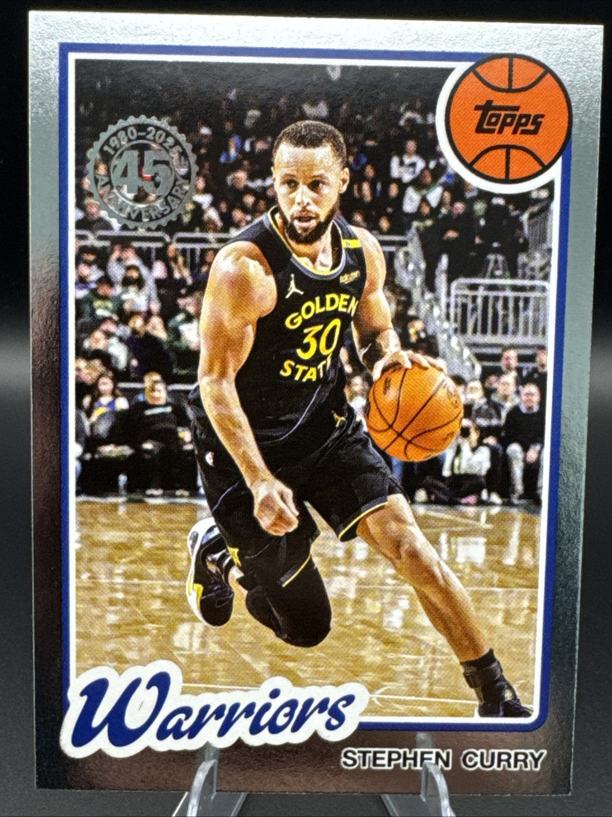 2025-26 Topps Basketball 45th Anniversary Stephen Curry #80BK-89 Warriors