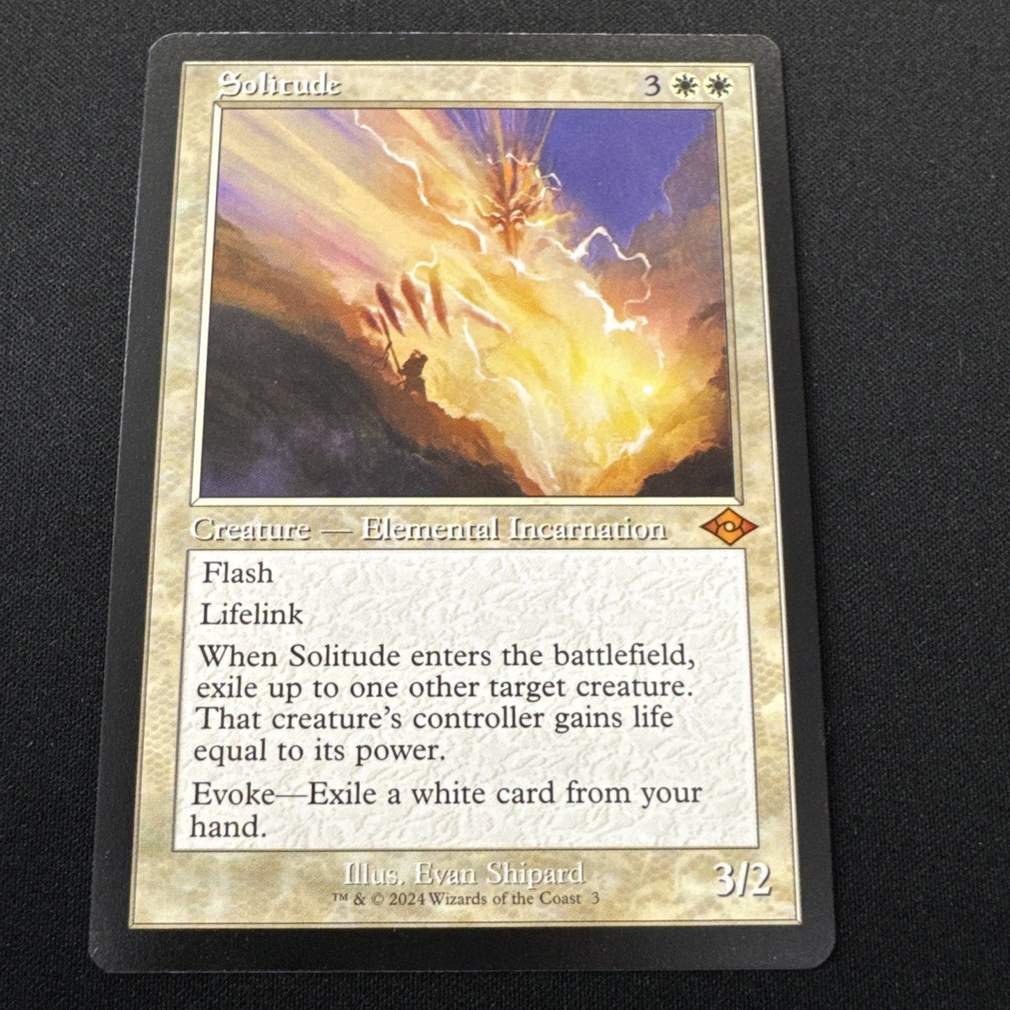 Solitude (Retro Frame) Modern Horizons 2 Foil (Original Foil Stamp)
