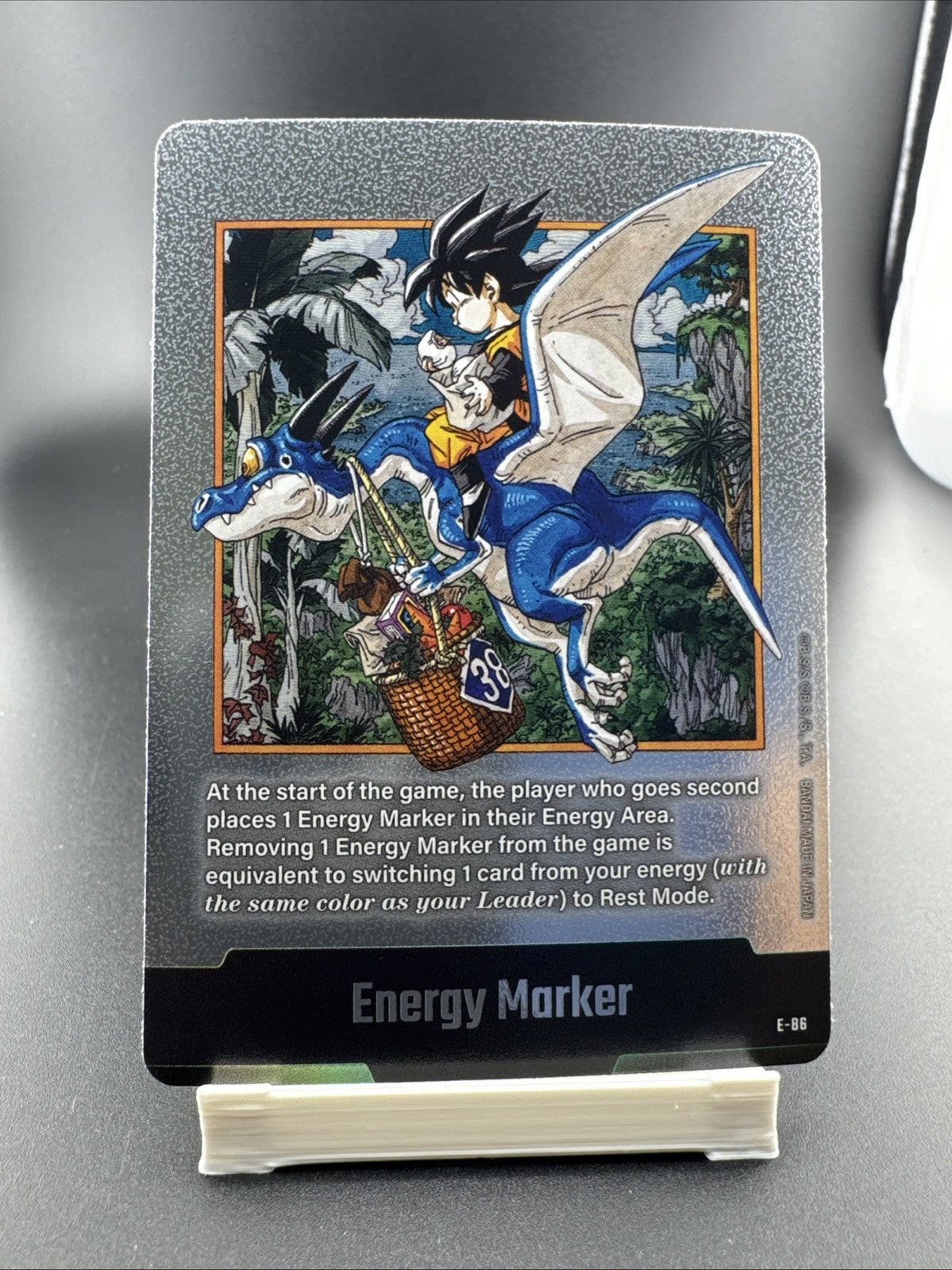 Energy Marker E-86 Silver Manga Booster 02 Dragon Ball Card English