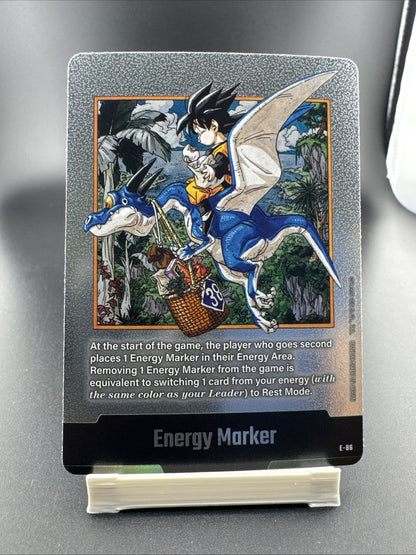 Energy Marker E-86 Silver Manga Booster 02 Dragon Ball Card English