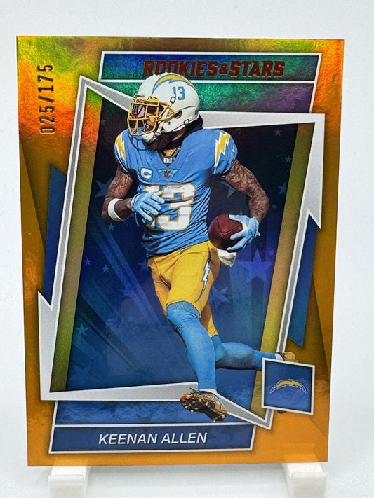2022 Panini Rookies & Stars Orange 147/175 Keenan Allen #53 0a6