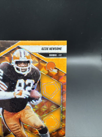 2025 Mosaic Epic Performers Ozzie Newsome #16 Orange Fluorescent Mosaic