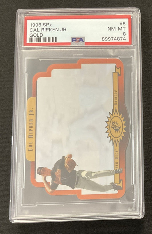 1996 Upper Deck SPx Cal Ripken Jr. #5 Orioles Hologram PSA 10 GEM MT
