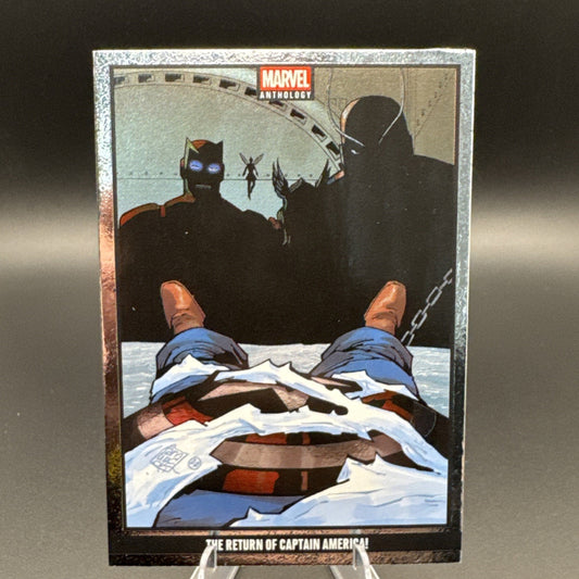 The Return of Captain America Stardust Holo SP 2025 Panini Marvel Anthology #3