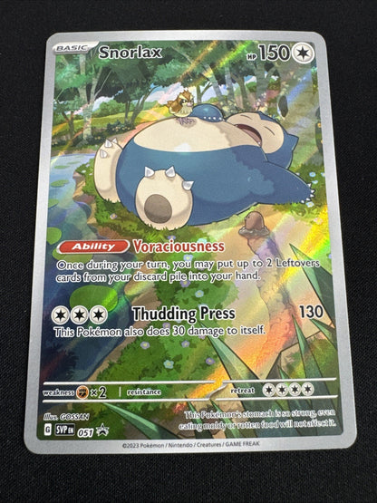 Snorlax 051 Sv: Scarlet & Violet Promo Cards Holo