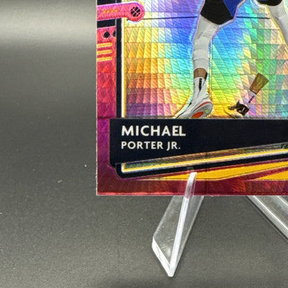 Michael Porter Jr. #75 2020 Donruss Optic Hyper Pink Denver Nuggets